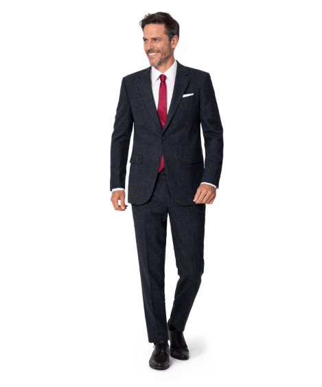 Traje de novio color azul Olwein